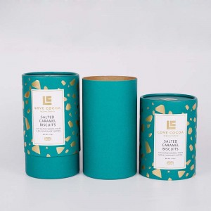 Candle packaging tube box